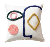 Hand-woven Throw Pillow Pure Cotton Throw Pillow Case