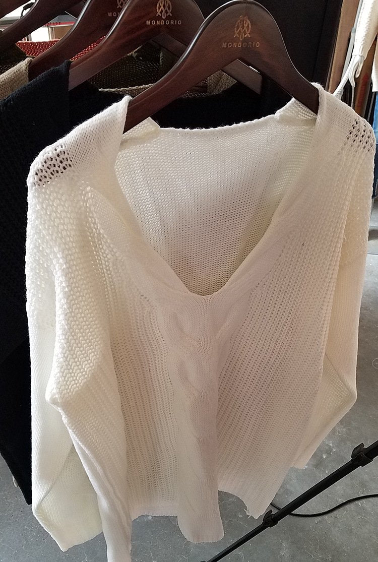Knit Sweater Pullover Sweater