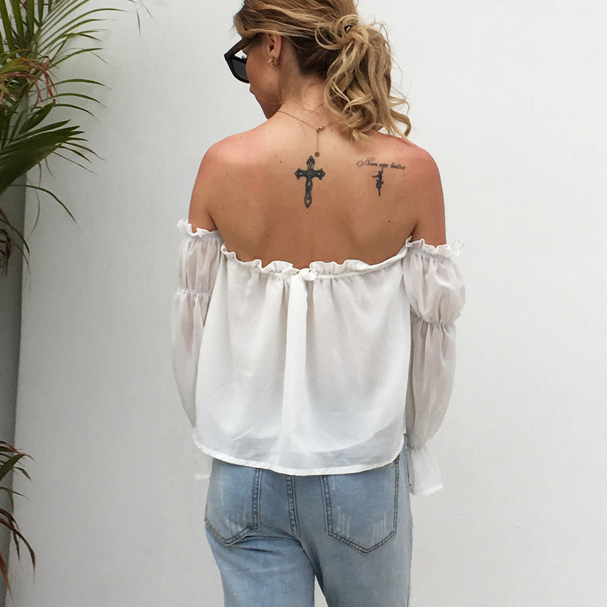 Blusa De Playa Talla EUA
