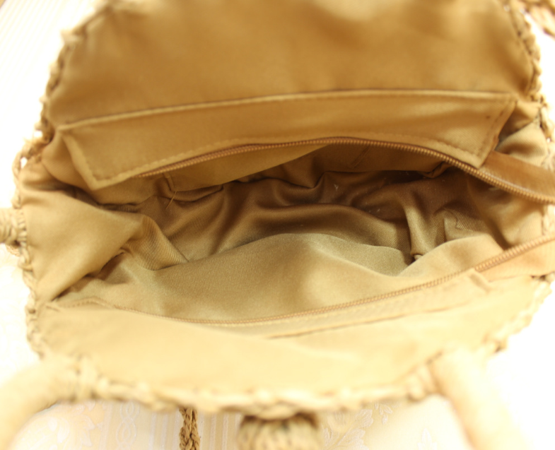 Large trumpet rattan bag new