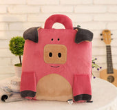 Cartoon pillow blanket plush toy