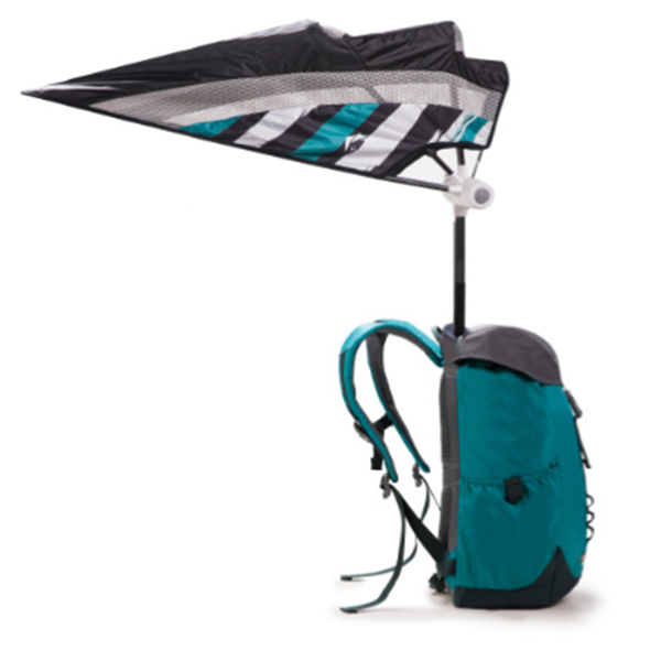 Backpack umbrella