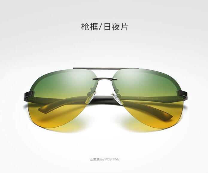 Aluminium magnesium polarized sunglasses men