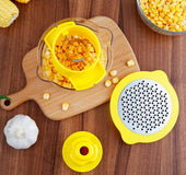 Peeling corn artifact