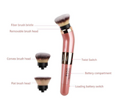 Electric makeup brush