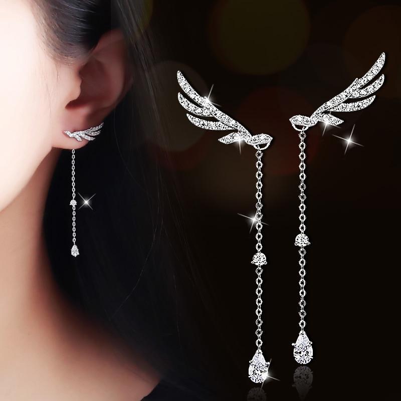 Angel wings earrings