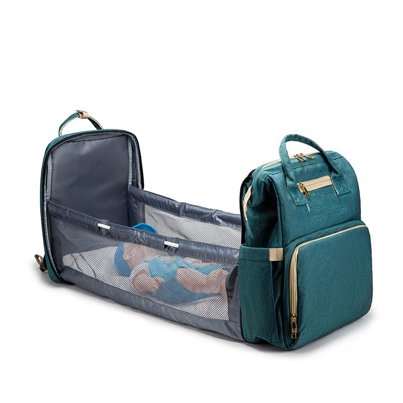 Baby diaper bed bag