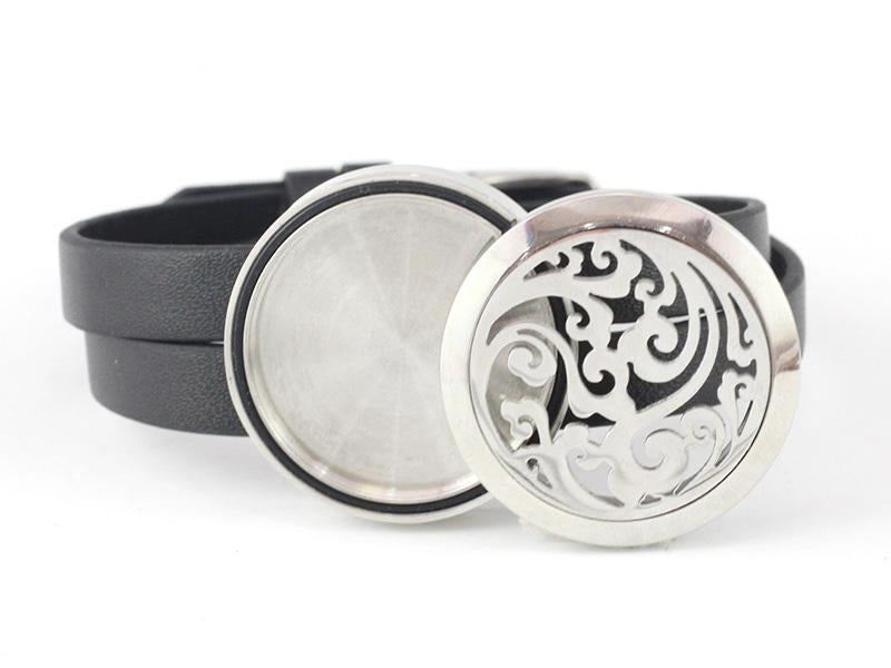 Clouds Aromatherapy Leather Bracelet