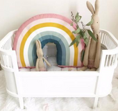 Ins sweet single product pillow super soft rainbow pillow pillows baby toys home decoration
