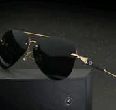 lassic Cmen's metal polarized sunglasses