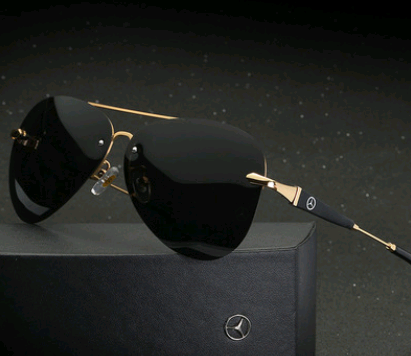 lassic Cmen's metal polarized sunglasses