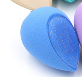 Wet and dry latex beauty sponge