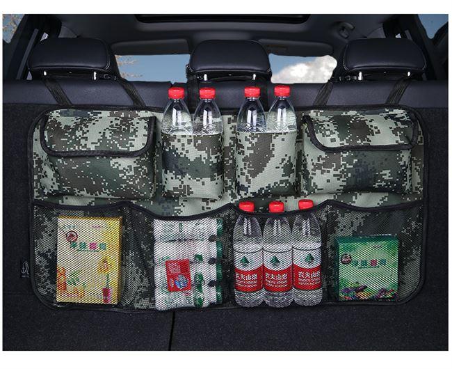 New multi-function car supplies net pocket storage hanging bag car storage bag storage bag large capacity creative box