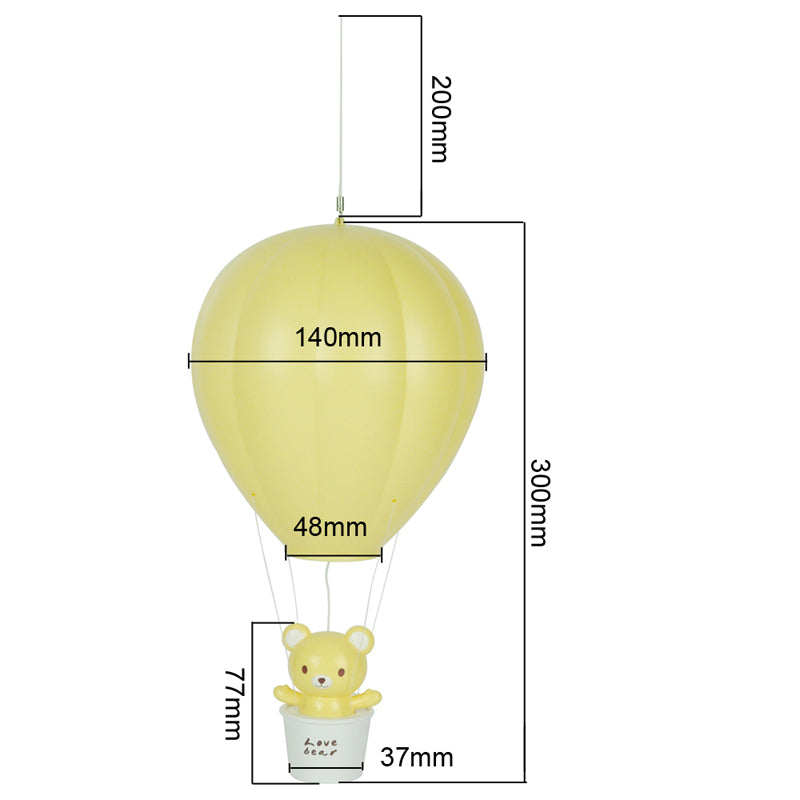Globo aerostático bebes