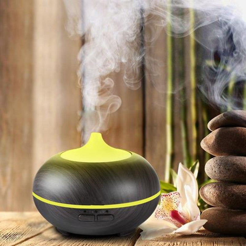Máquina de aromaterapia de grano de madera 300ML