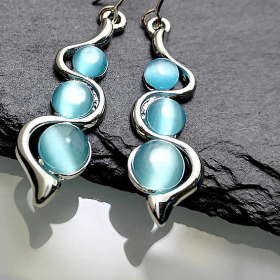 Curve Wave Earrings