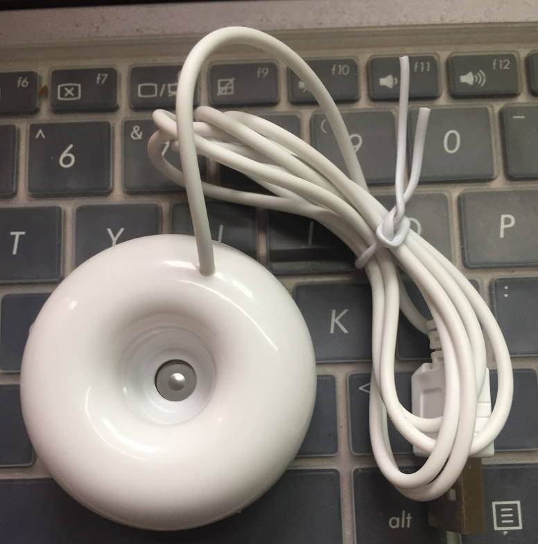 Donut humidifier usb office desktop mini humidifier portable