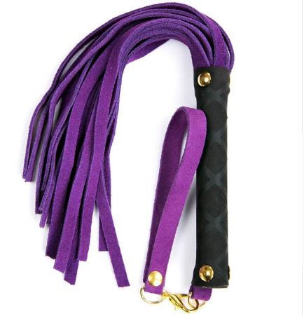 Adult Game Genuine leather Spanking Tassel Whip slap strap beat lash flog tickle tool slave SM Sex toy for women man couple