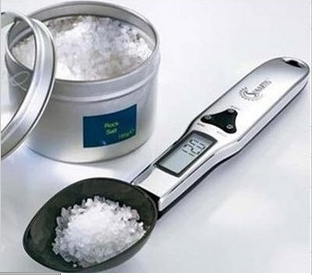 Medidor a escala de cocina