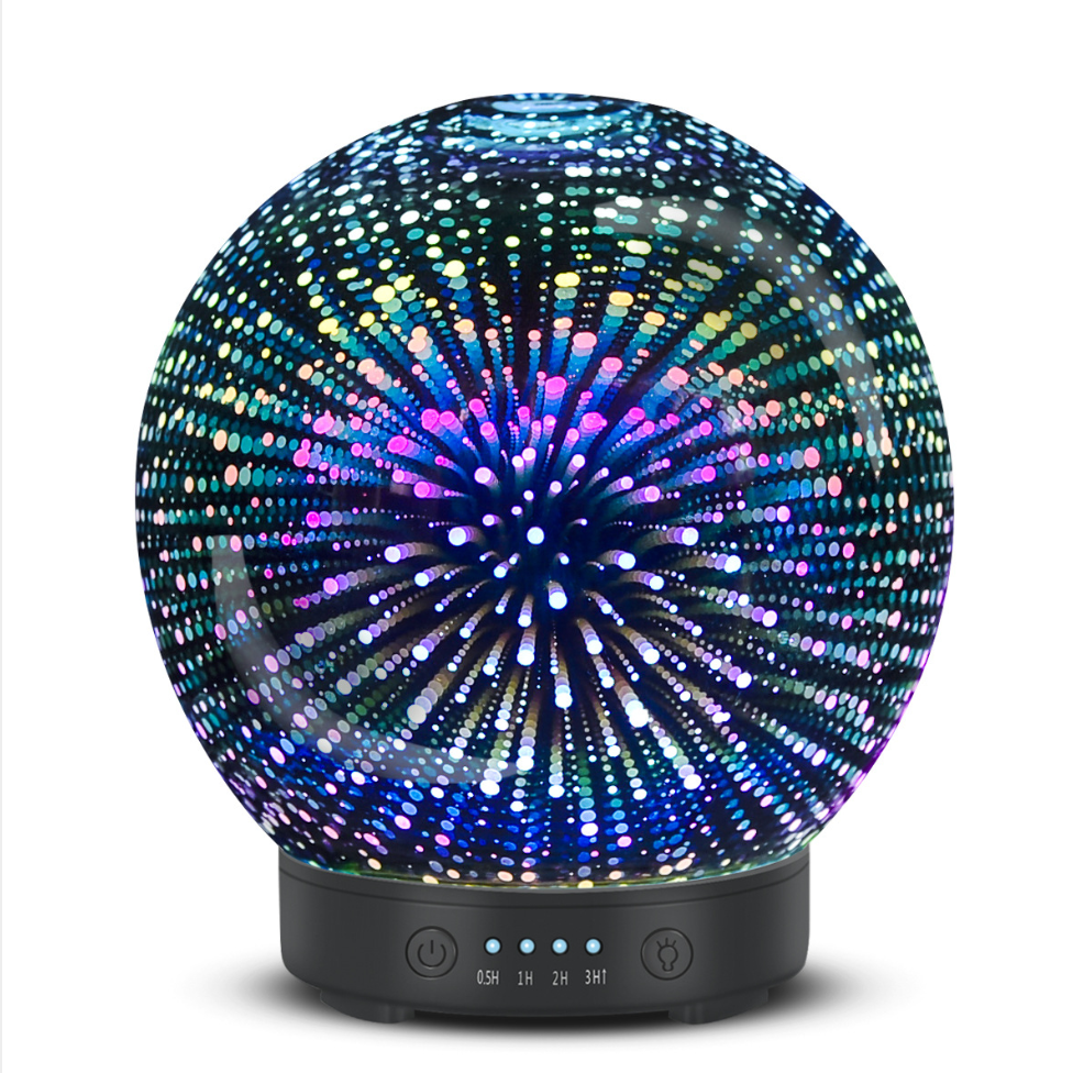 7 LED Color Lighting Modes 3D Aromatherapy