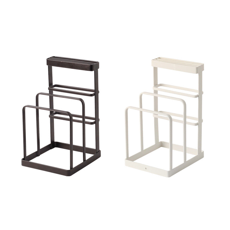 Estante para cuchillos de cocina de hierro