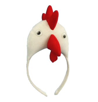 Children's Headband Animal Performance Cards Halloween Headband Dance Party Props Festival Party Chicken Hair Accessories
