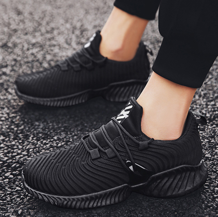 Breathable flying woven sports casual shoes shoes tide shoes running shoes