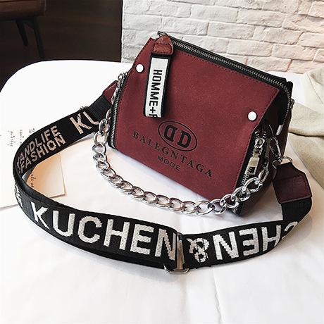Scrub Leather Messenger Bag
