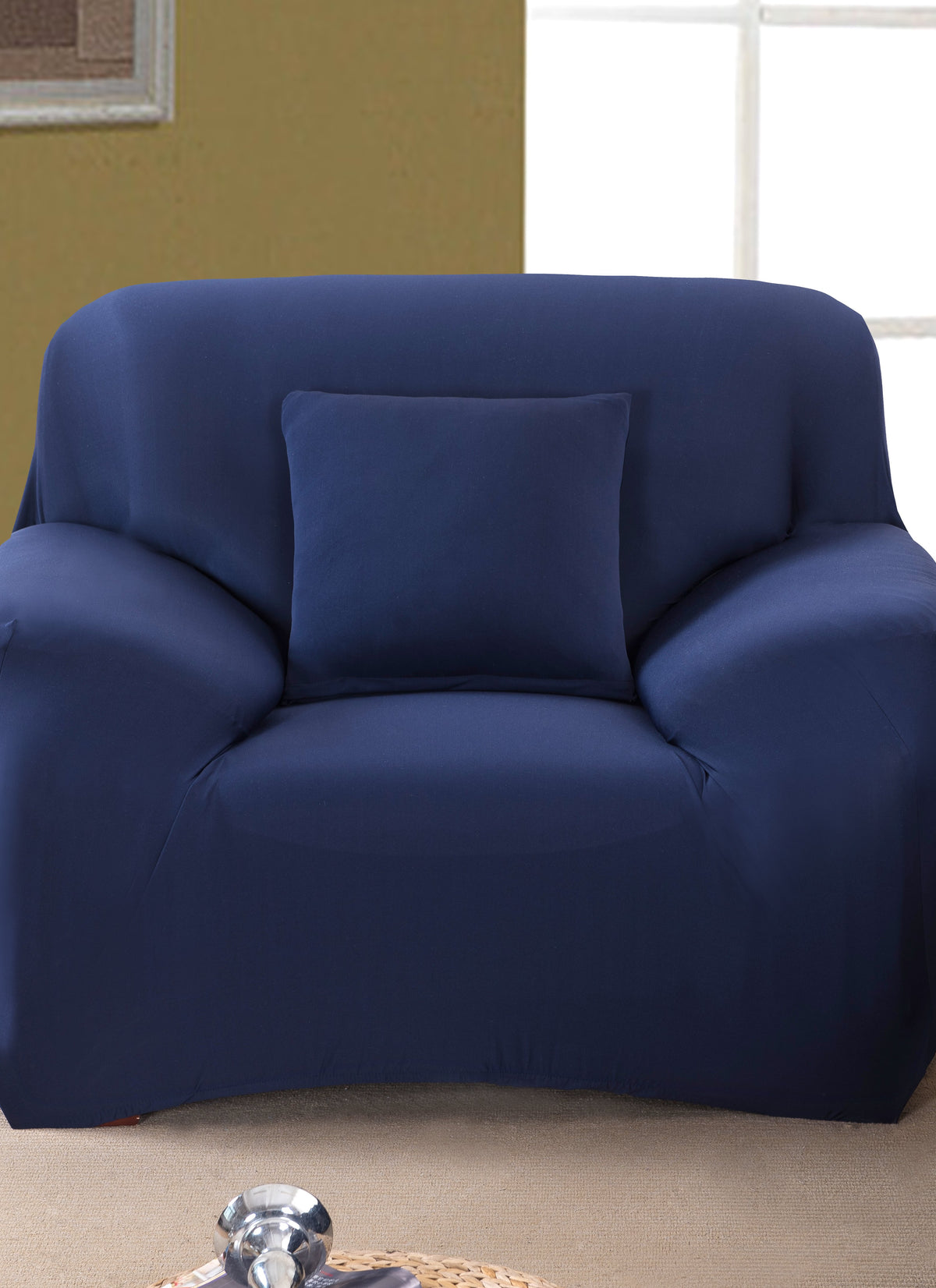 Solid Color Sofa Stretch Sofa Cover