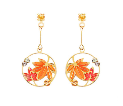 Maple earrings