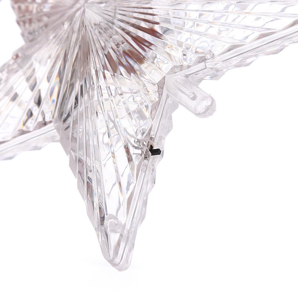 Christmas tree top five angle star LED decorating lamp