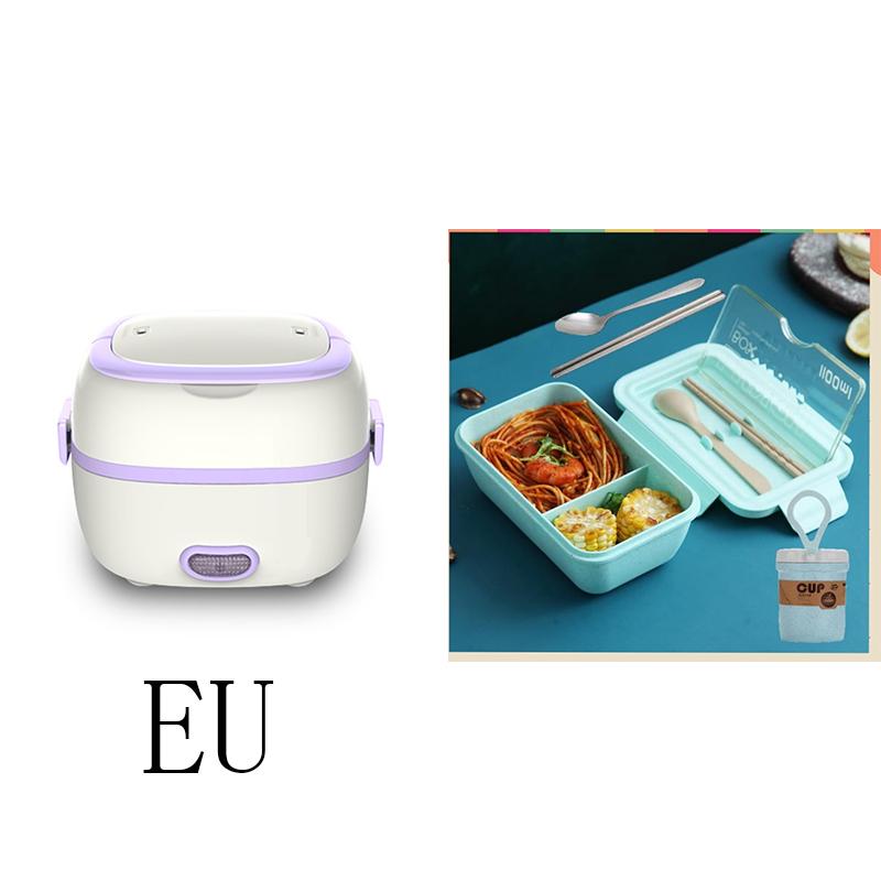 Pluggable heating lunch box
