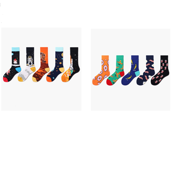 Cotton socks for couples