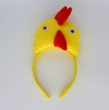 Children's Headband Animal Performance Cards Halloween Headband Dance Party Props Festival Party Chicken Hair Accessories