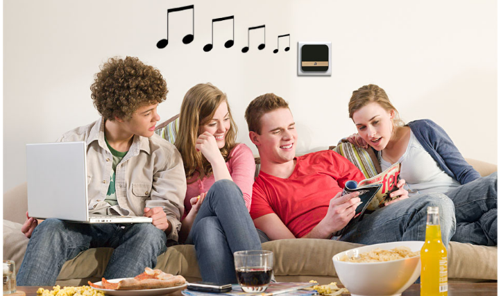 Timbre Wifi Inteligente De Video Teléfono Móvil
