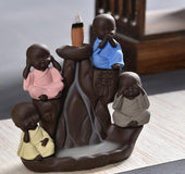 Backflow incense burner decoration