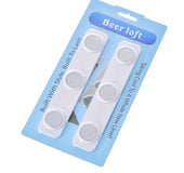 Sujetador magnético para botellas