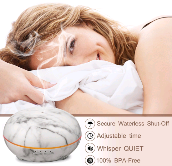 Marble pattern aromatherapy machine essential oil diffuser