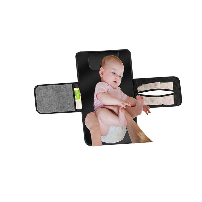 Portable Diaper Baby Bag Waterproof Multifunctional Insulation Pad Clean Hand Folding Cover