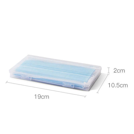 Portable mask storage box