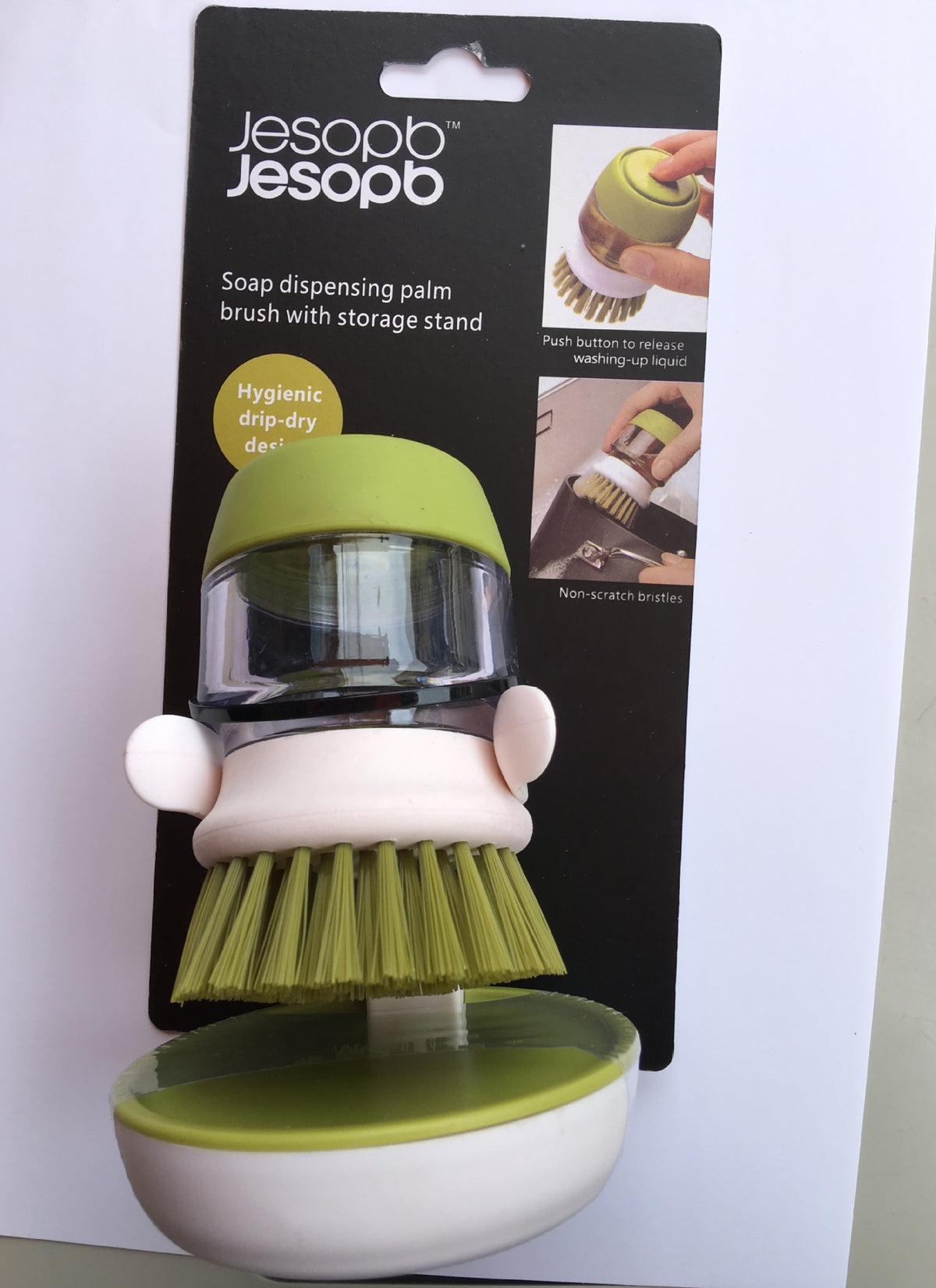 Cepillo dispensador de jabón