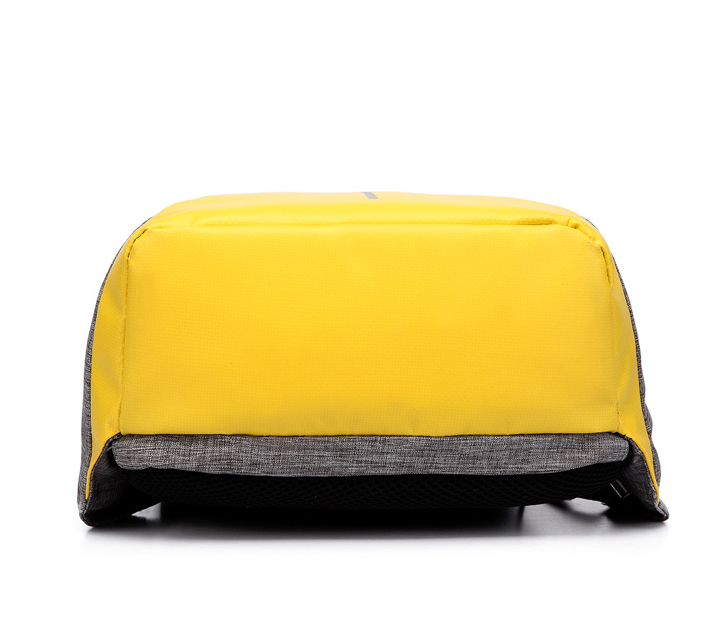 Ozuko new Oxford cloth backpack, fashion casual computer backpack, male creative USB rechargeable anti-theft Backpack