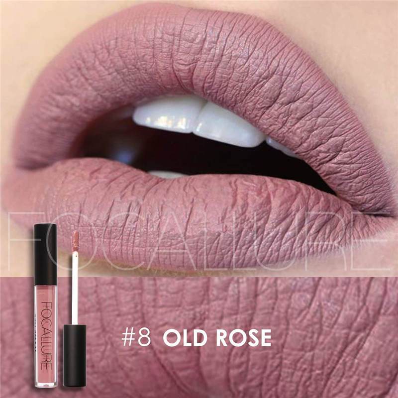 5 Colors Matte Liquid Lipgloss Metallic Lipstick