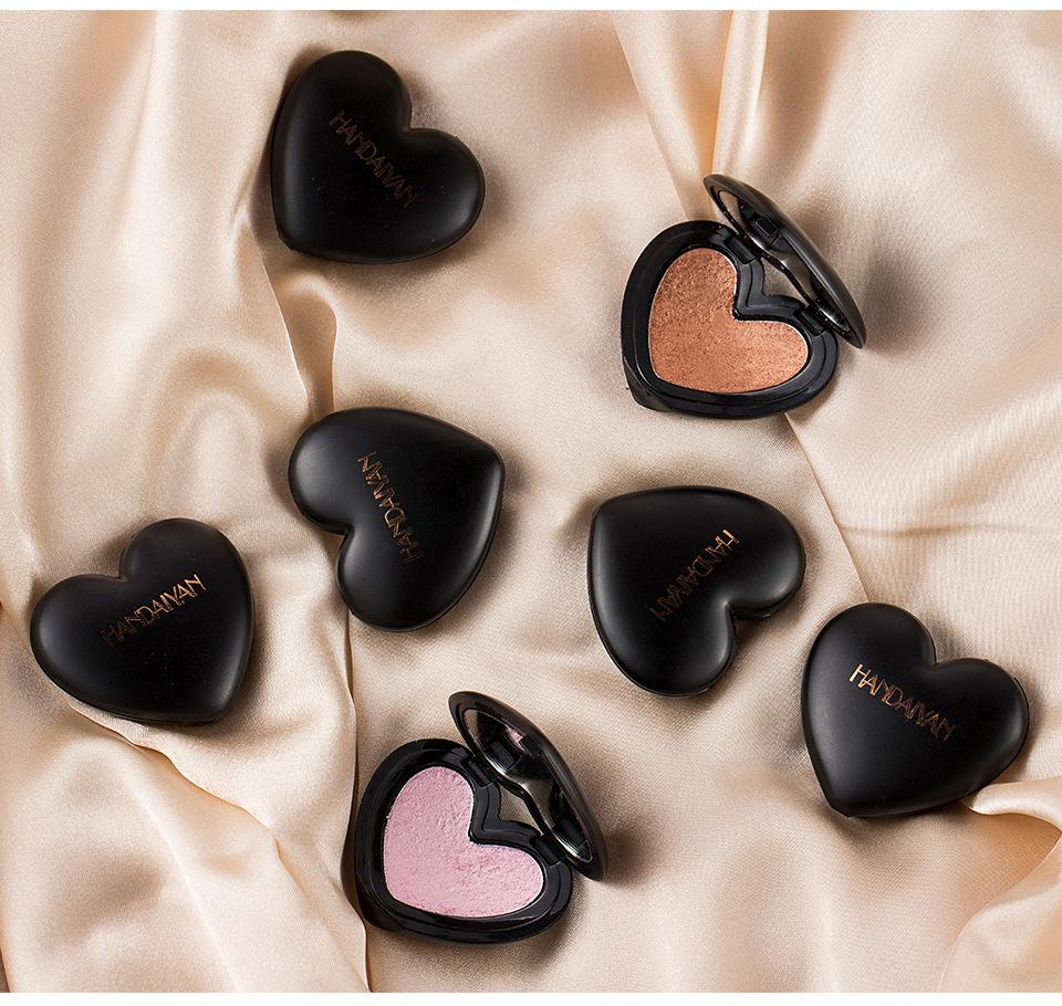 Gold Highlighter Palette Cosmetic Glow Makeup