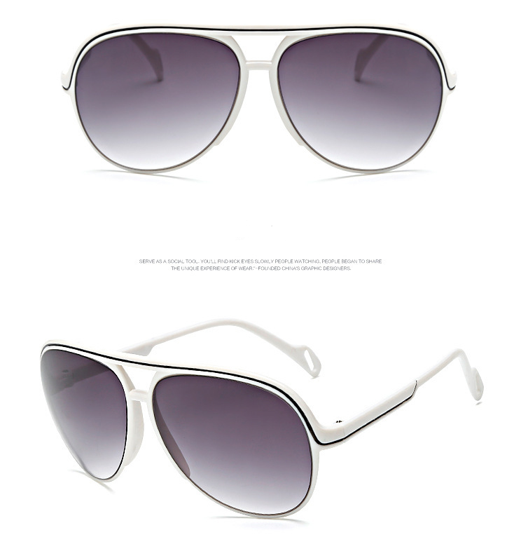Fashion big box sunglasses