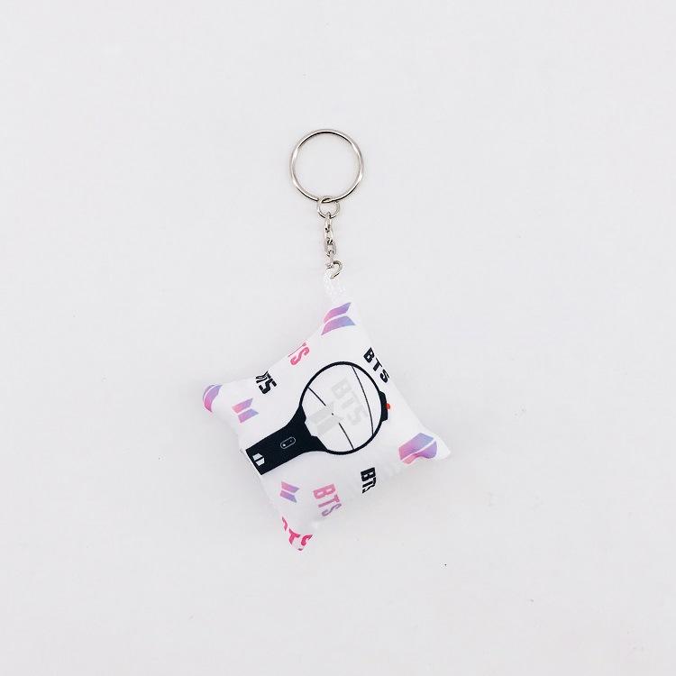 Creative keychain pillow pendant jewelry