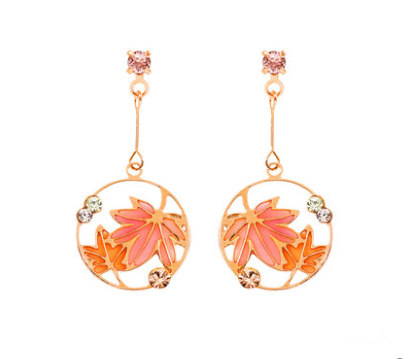 Maple earrings