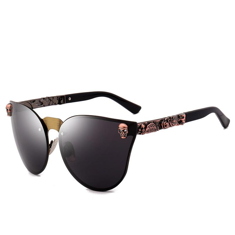 Personality metal sunglasses