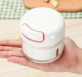 Manual cutting meat grinder