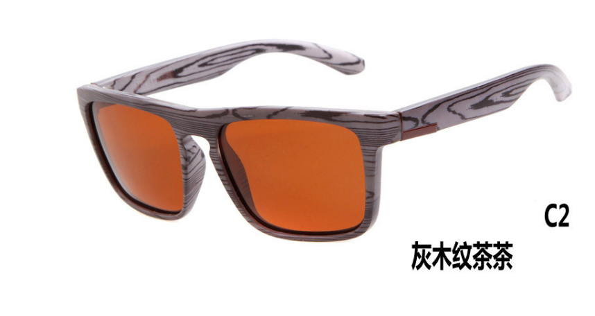 Retro Imitation Bamboo Wood Polarized Sunglasses